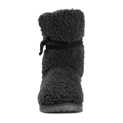 Muk Luks Womens Clementine Flat Heel Winter Boots