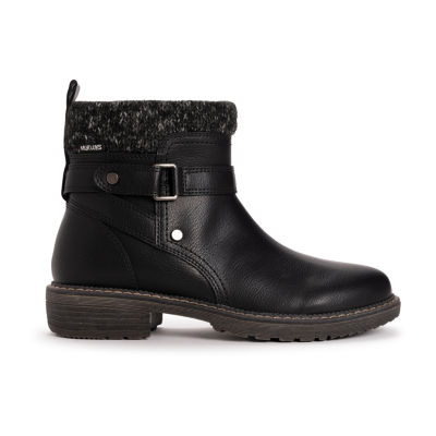 Muk Luks Womens Garland Gina Stacked Heel Dress Boots