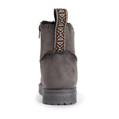 Muk Luks Womens Tatum Flat Heel Winter Boots