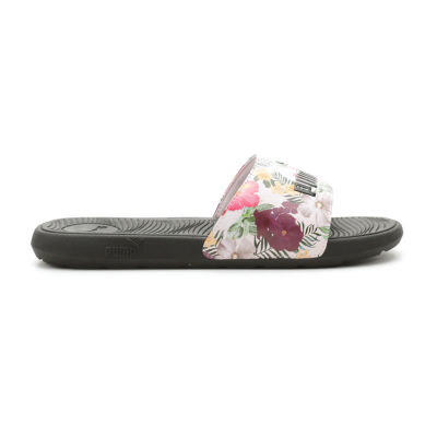 PUMA Womens Cool Cat 2.0 Floral Paradise Slide Sandals