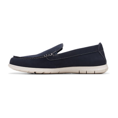 Clarks Flexway Step Mens Moc Closed Toe Slip-On Shoe