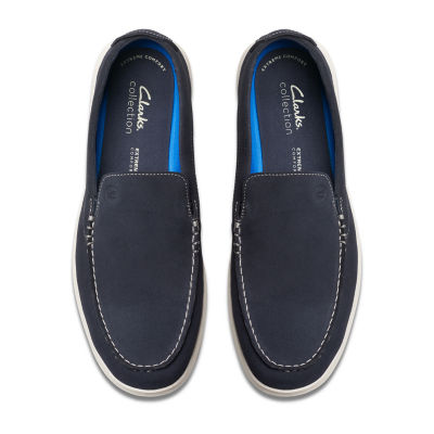 Clarks Flexway Step Mens Moc Closed Toe Slip-On Shoe