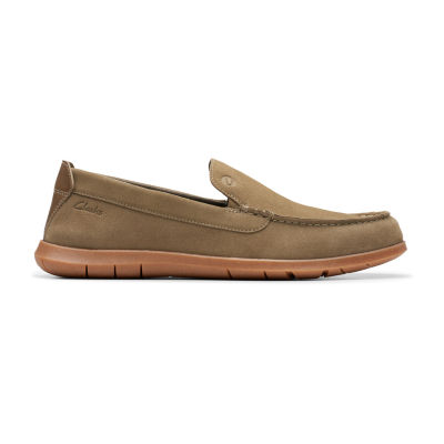 Clarks Mens Flexway Step Slip-On Shoe