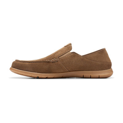 Clarks Flexway Easy Mens Moc Closed Toe Slip-On Shoe
