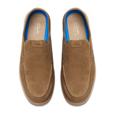 Clarks Flexway Easy Mens Moc Closed Toe Slip-On Shoe