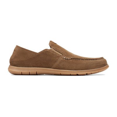 Clarks Flexway Easy Mens Moc Closed Toe Slip-On Shoe