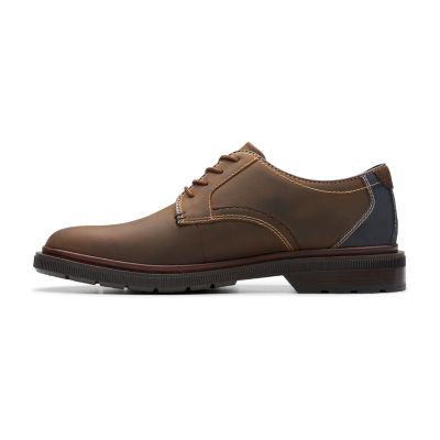 Clarks Mens Burchill Oxford Shoes