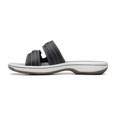 Clarks Womens Breeze Piper Slide Sandals