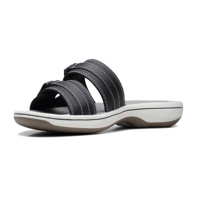 Clarks Womens Breeze Piper Slide Sandals