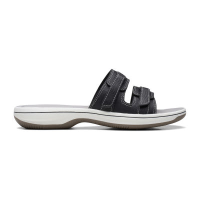 Clarks Womens Breeze Piper Slide Sandals