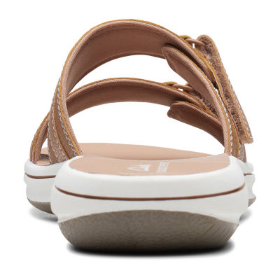 Clarks Womens Breeze Piper Slide Sandals