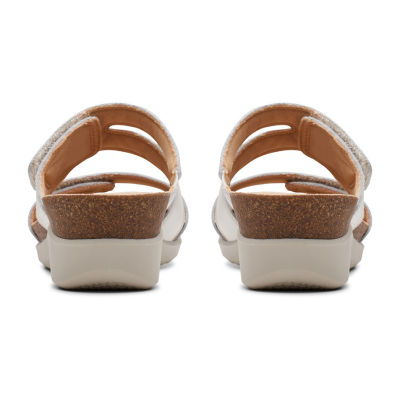Clarks Womens Calenne Maye Wedge Sandals
