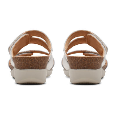 Clarks Womens Calenne Maye Wedge Sandals