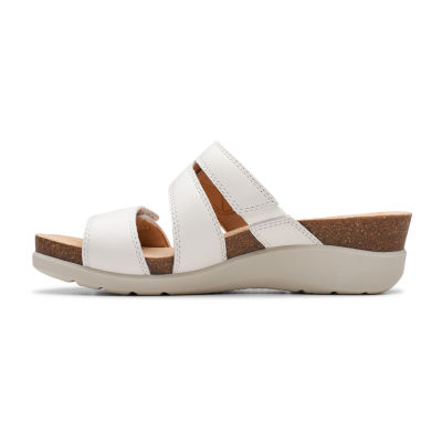 Clarks Womens Calenne Maye Wedge Sandals