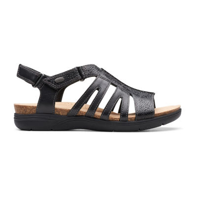 Clarks Womens April Belle Strap Sandals