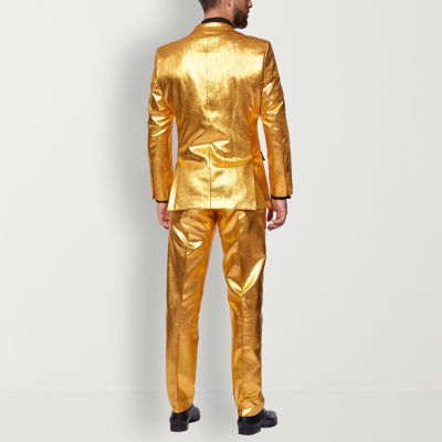 Opposuits Mens Groovy Gold Novelty Suit Set