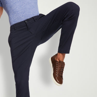 mutual weave Stretch Mens Slim Fit Flat Front Pant - JCPenney