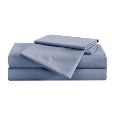 London Fog Garment Wash Solid Wrinkle Resistant Sheet Set