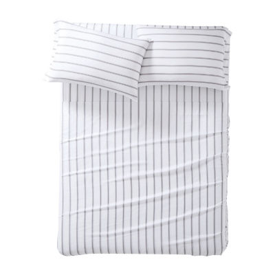 Truly Soft Ticking Stripe Wrinkle Resistant Sheet Set