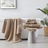 Olliix 510 Design Aegean Yellow Turkish Cotton 6pc Towel Set