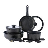 Country Kitchen country kitchen 13 piece pots and pans set - safe nonstick  cookware set detachable handle, kitchen cookware with removable ha