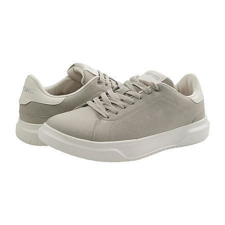 Mario Lopez Cruz Mens Round Closed Toe Oxford Shoes, 9 Medium, Gray