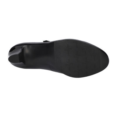 Easy Street Womens Zest Round Closed Toe Stiletto Heel Pumps