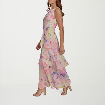 Marc New York Womens Sleeveless Floral Maxi Dress