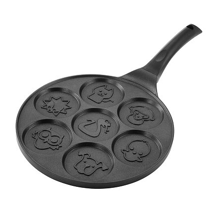 Megachef Fun Animal Non-Stick 10.5 Pancake Pan, One Size, Black