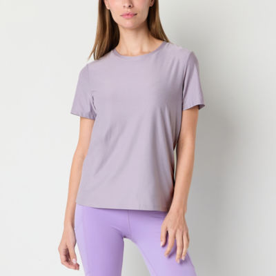 Xersion Womens Performance Crew Neck Short Sleeve T-Shirt