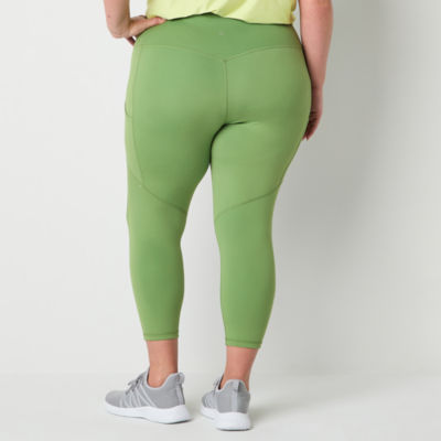 Xersion EverUltra Womens High Rise Quick Dry Plus Cropped Legging