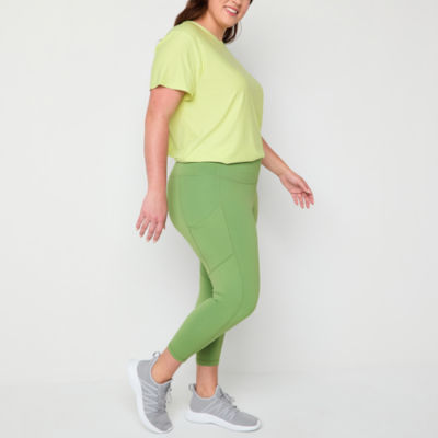 Xersion EverUltra Womens High Rise Quick Dry Plus Cropped Legging