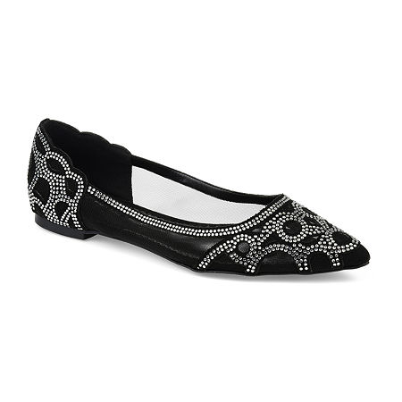Journee Collection Womens Batavia Slip-On Shoe, 9 Medium, Black