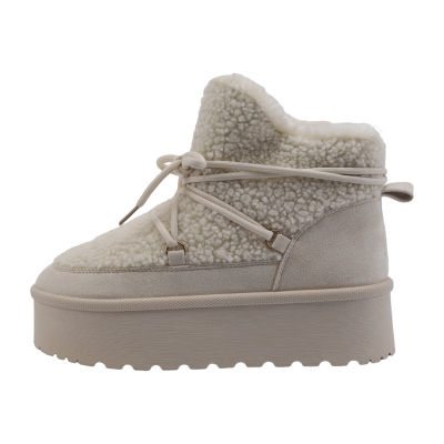 Olivia & Kate Womens Stace Wedge Heel Booties