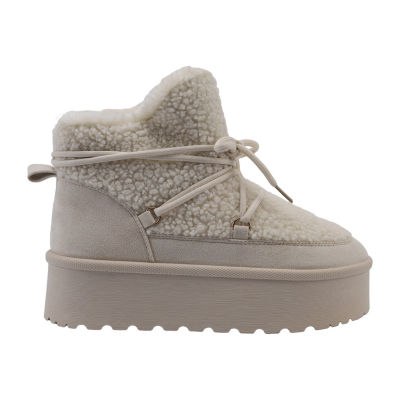 Olivia & Kate Womens Stace Wedge Heel Booties