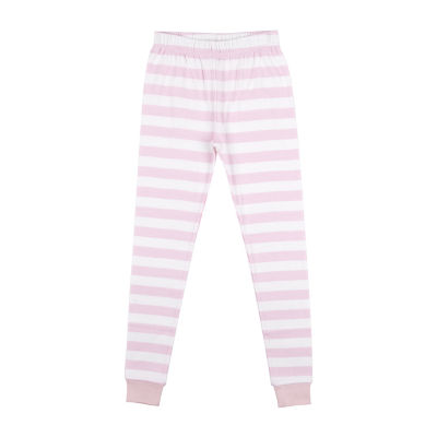 Little & Big Kid Girls Crew Neck Long Sleeve 2-pc. Pajama Sets