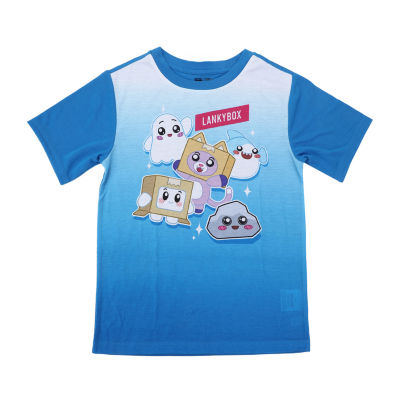 Little & Big Kid Boys Lankybox Crew Neck Short Sleeve 2-pc. Pajama Pants