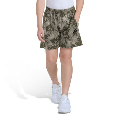 adidas Big Kid Boys Mid Rise Pull-On Short