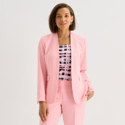 Black Label by Evan-Picone Womens Classic Fit Suit Jacket