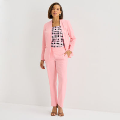 Black Label by Evan-Picone Womens Classic Fit Suit Jacket