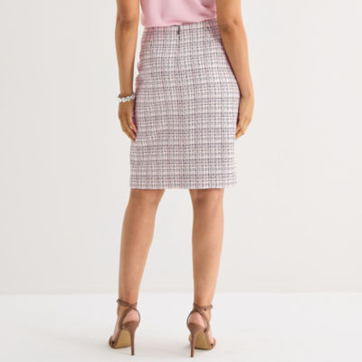 Black Label by Evan-Picone Womens Suit Skirt