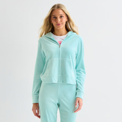 Juicy By Juicy Couture Womens Juniors Lightweight Track Jacket