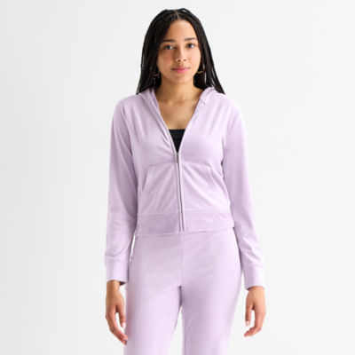 Juicy By Juicy Couture Womens Juniors Lightweight Track Jacket