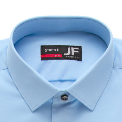 J. Ferrar 360 Stretch Performance Mens Slim Fit Wrinkle Free Long Sleeve Dress Shirt