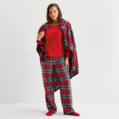 Liz Claiborne Womens Long Sleeve 4-pc. Pajama Sets