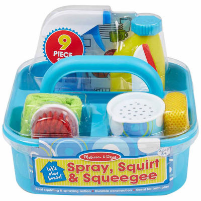 Melissa & Doug Let'S Play House Spray  Squirt & Squeegee Play Set Housekeeping Toy