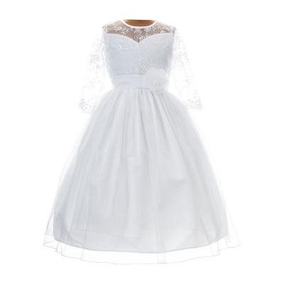 Jcpenney white 2025 dresses for girls