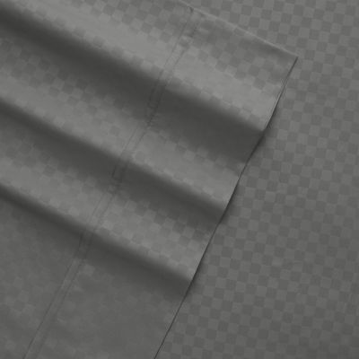 Casual Comfort™ Premium Ultra Soft Checkered Microfiber Wrinkle Free Sheet Set
