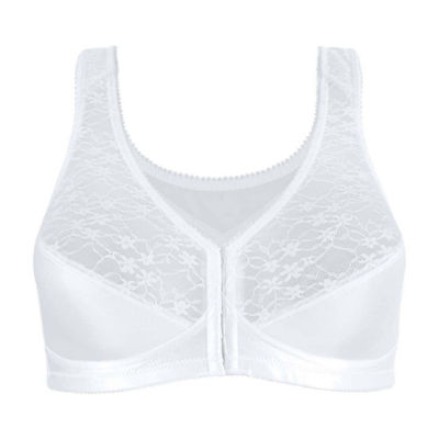 Exquisite Form®  Women's FULLY Lace Wireless Back & Posture Support Bra with Front Closure-5100565