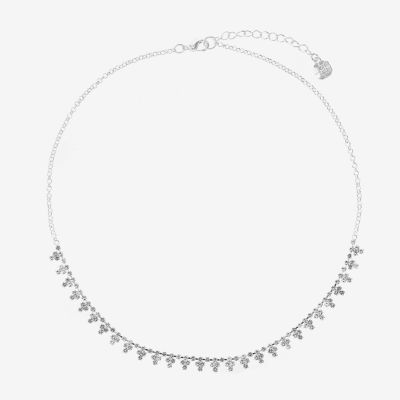 Monet Jewelry Silver Tone 17 Inch Rolo Collar Necklace